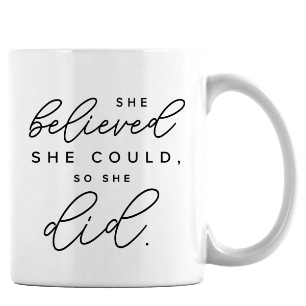 She Believed She Could